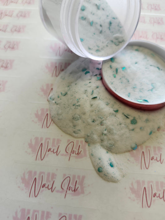 Mermaid Tears Glitter Acrylic Powder 1oz